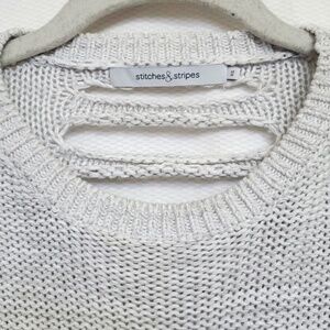 Stitches & Stripes Ladderback Sweater - Size smallStitches & Stripes Ladderback